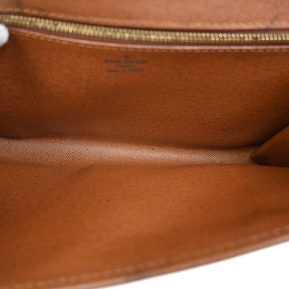 LOUIS VUITTON Bordeaux 2Way Shoulder Clutch Bag Monogram Leather - Picture 11 of 16